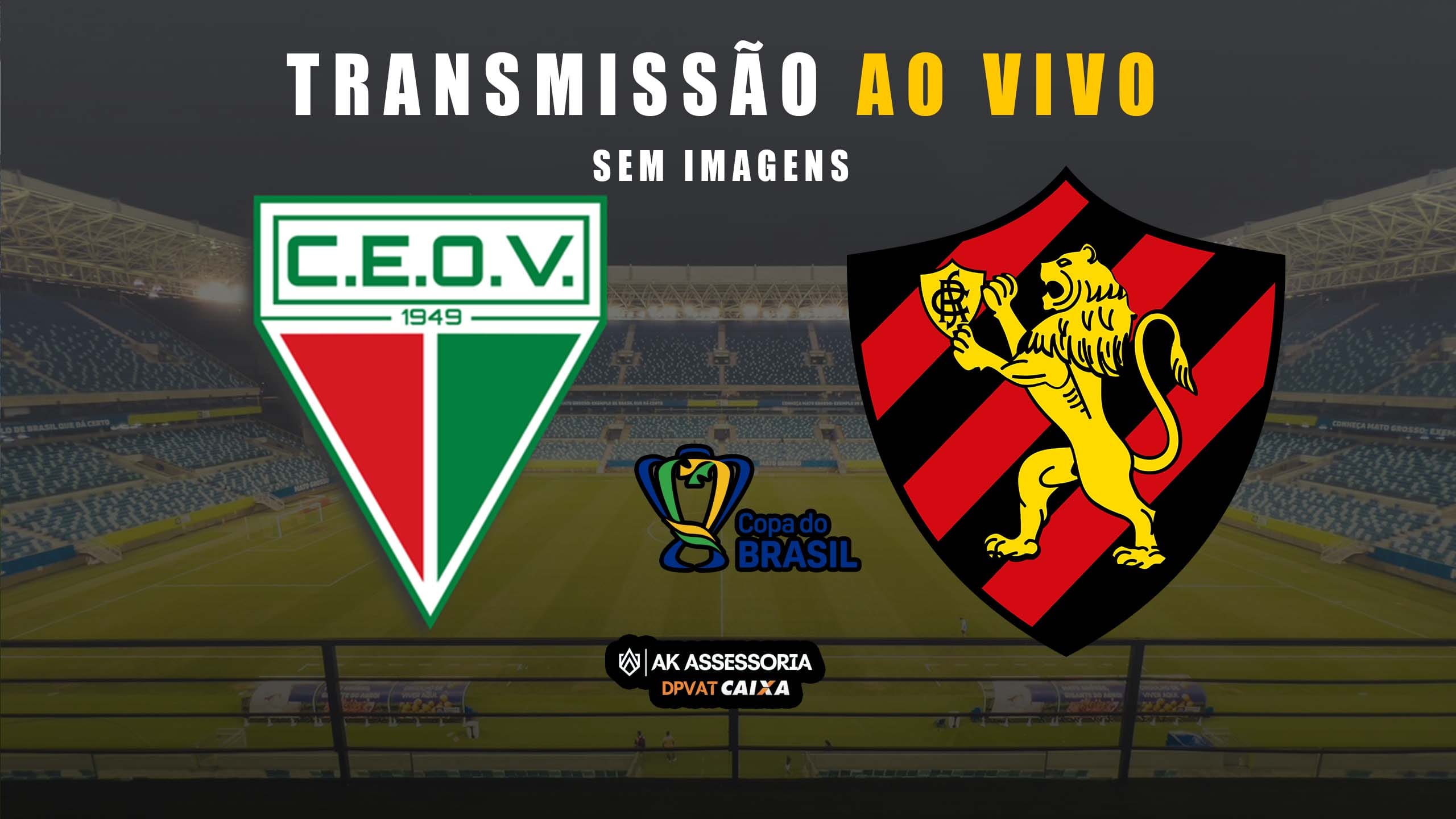 OPERÁRIO X SPORT - AO VIVO - Primeira fase da Copa do Brasil 1 OPERÁRIO X SPORT – AO VIVO – Primeira fase da Copa do Brasil - Canal Na Coruja
