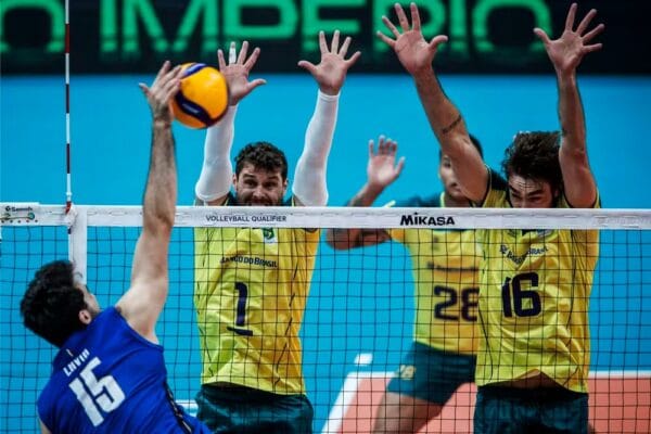 Bruninho e Lucão formaram dupla vitoriosa na seleção brasileira