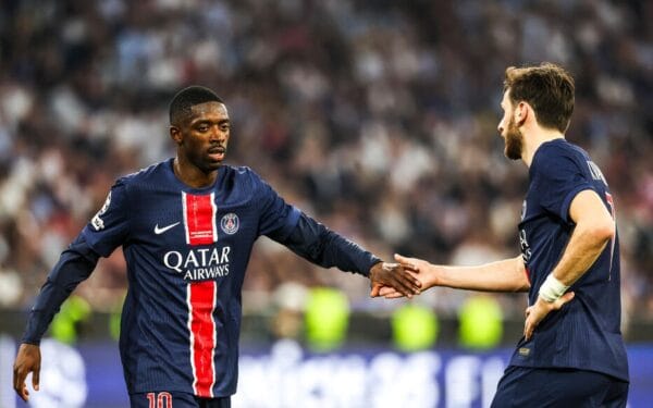 Dembélé desfalca PSG na abertura do Mundial contra o Atlético de Madrid