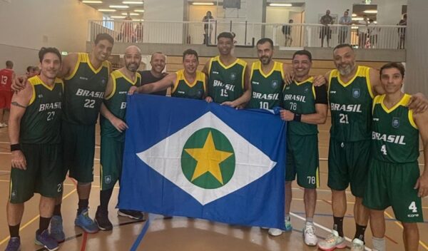 Seleção Brasileira conta com atletas de MT em Mundial de Basquete Master na Suiça