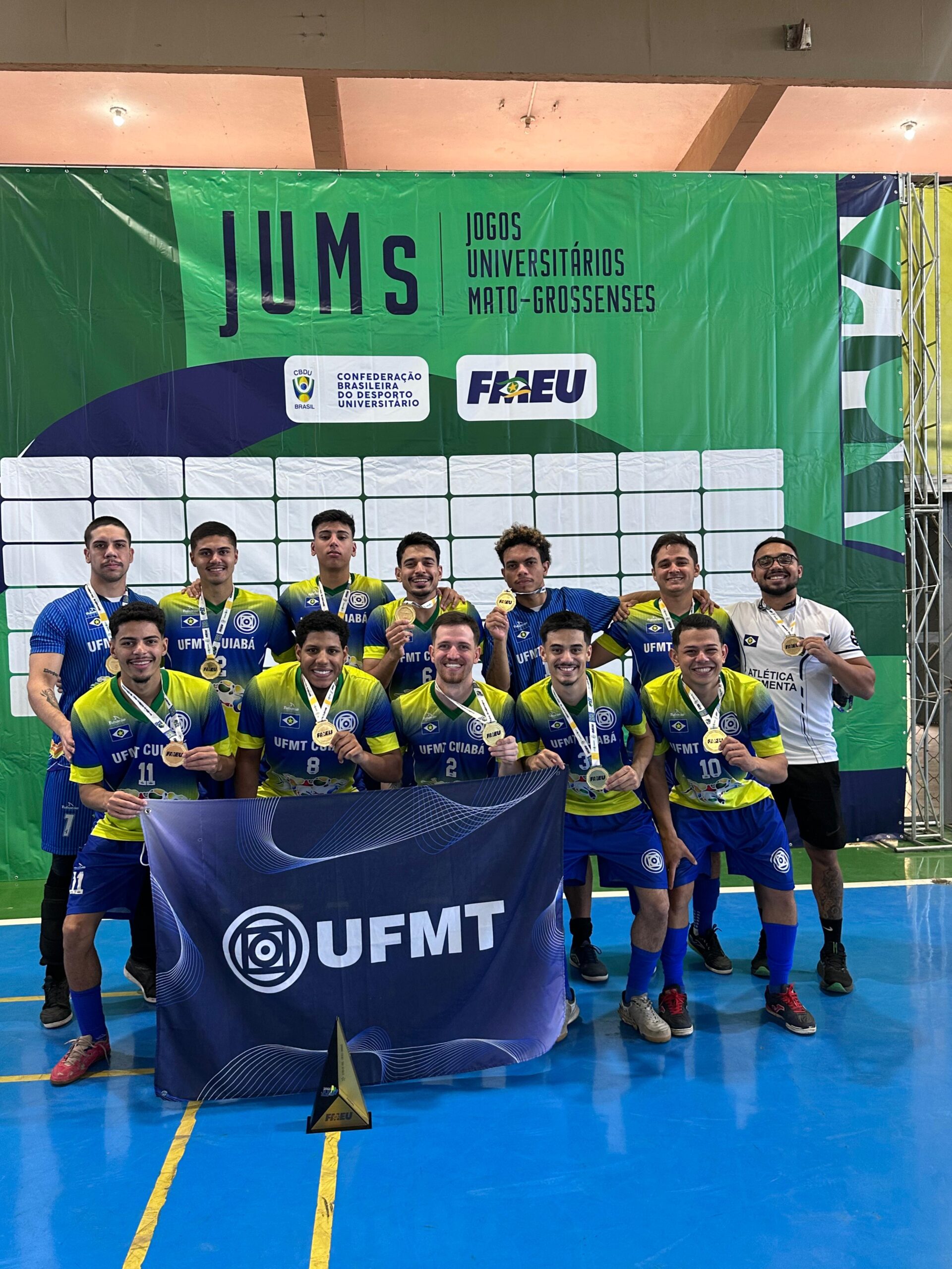 UFMT Cuiabá bate vice-campeã mundial e conquista título do futsal nos Jogos Universitários - Canal Na Coruja