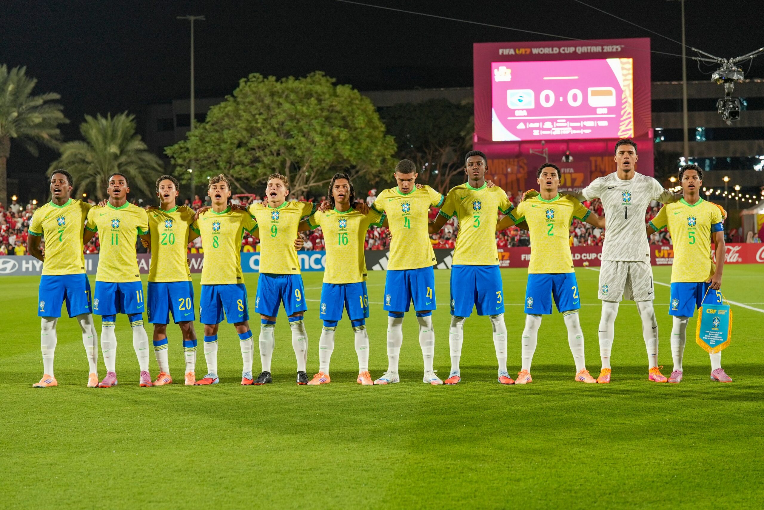 Seleção enfrenta o Paraguai na segunda fase da Copa do Mundo Sub-17 1 Seleção enfrenta o Paraguai na segunda fase da Copa do Mundo Sub-17 - Canal Na Coruja