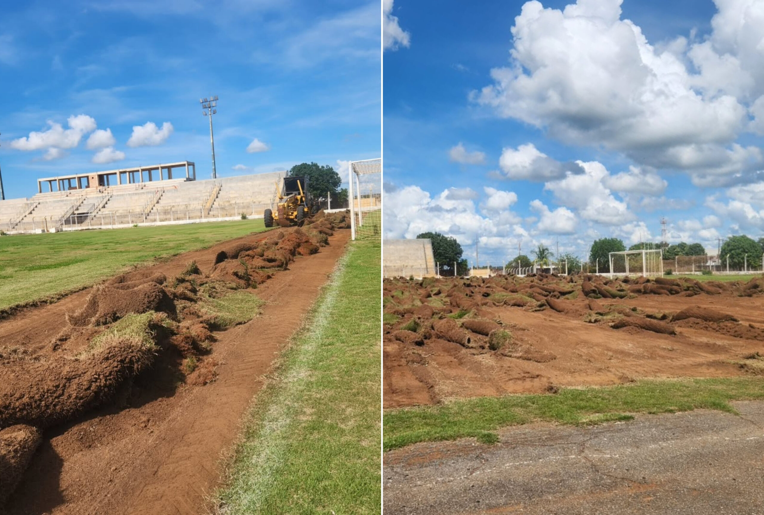 Casa do Primavera, Estádio Cerradão ganha novo gramado para a temporada 2026 - Canal Na Coruja