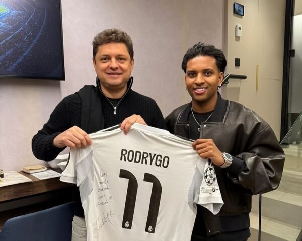 Cristiano e Rodrygo