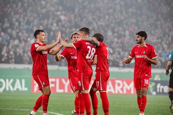 Jogadores do SC Freiburg