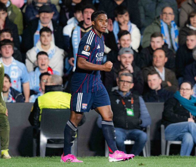 Endrick, jogador do Olympique Lyonnais