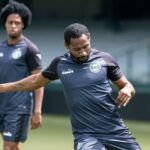 Coritiba treinando em seu CT