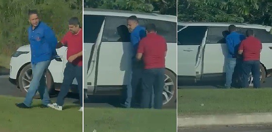 Vídeo mostra prisão de empresário condenado por morte de adolescente em Cuiabá - Canal Na Coruja