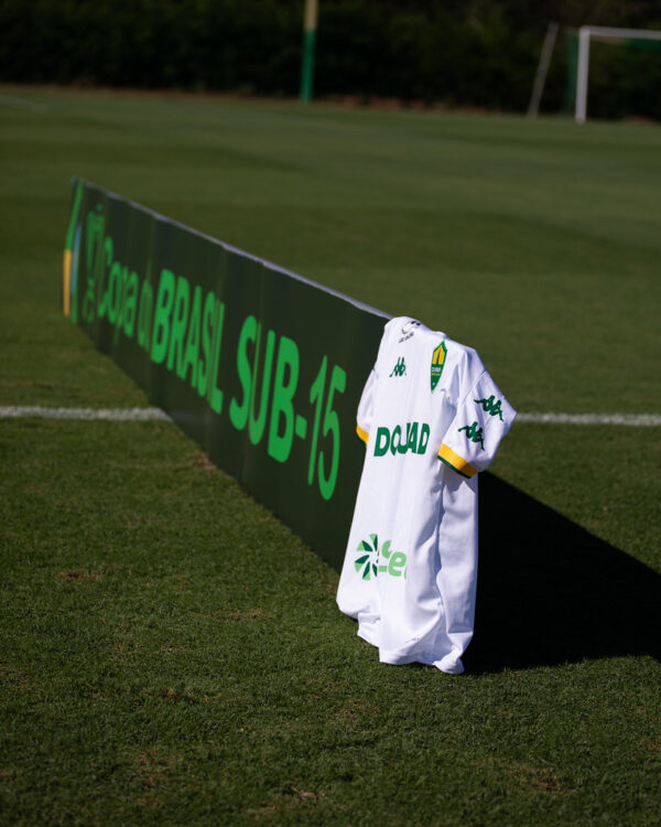 Copa do Brasil sub-15 em partida disputada no CT Manoel Dresch.