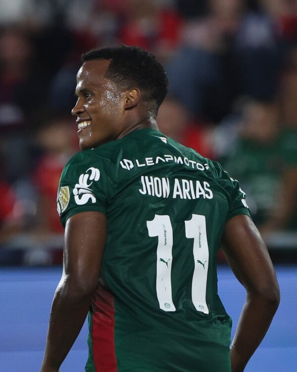 Jhon Arias. Jogador do SE Palmeiras