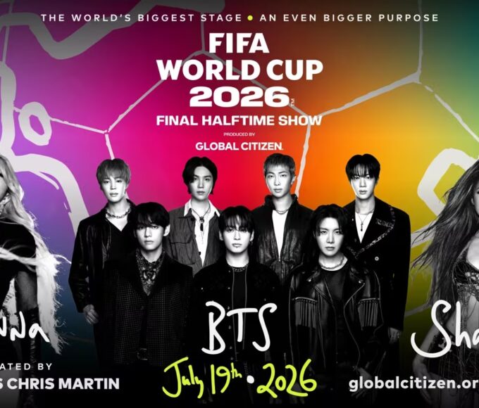 FIFA anuncia show histórico no intervalo da final da Copa do Mundo de 2026 com Shakira, Madonna e BTS - Canal Na Coruja