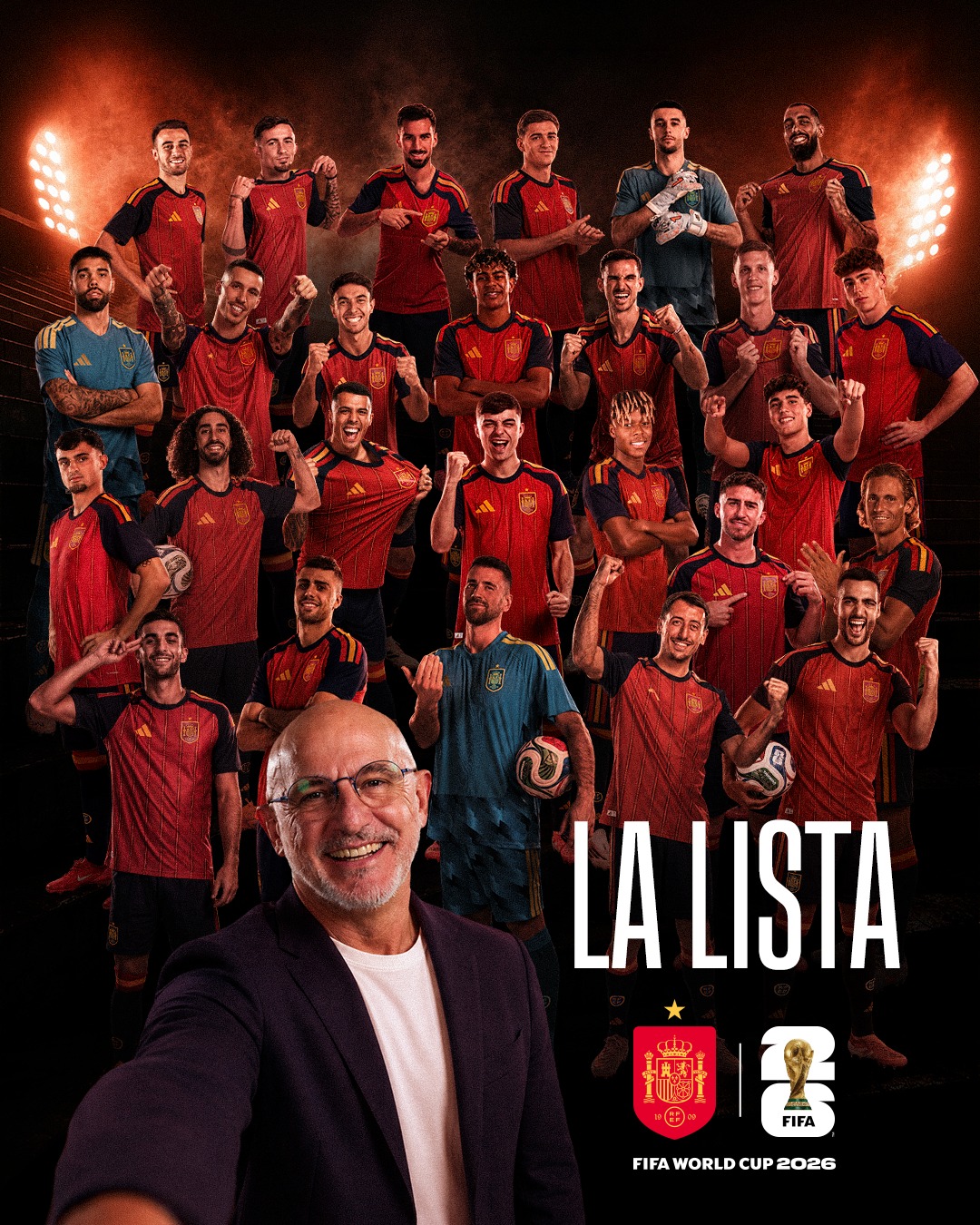 Espanha divulga convocados para a Copa do Mundo de 2026; veja a lista completa - Canal Na Coruja