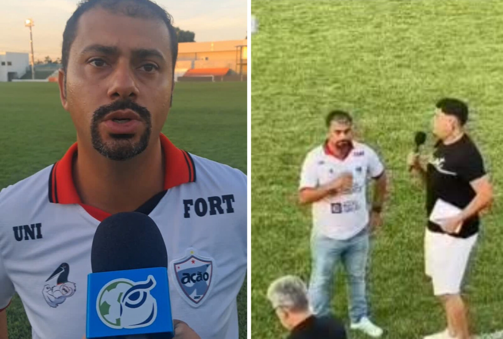 Técnico do Ação dispara contra arbitragem após derrota no Brasileiro A2: “Todo jogo somos ameaçados” - Canal Na Coruja