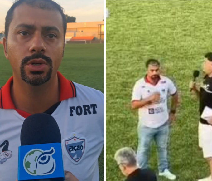 Técnico do Ação dispara contra arbitragem após derrota no Brasileiro A2: “Todo jogo somos ameaçados” - Canal Na Coruja