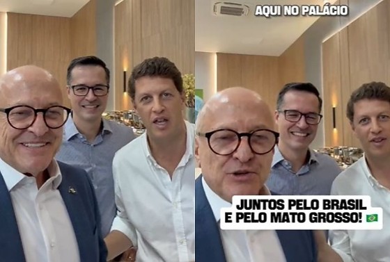 Pivetta recebe Dallagnol e Ricardo Salles em Cuiabá antes de fórum do agronegócio - Canal Na Coruja