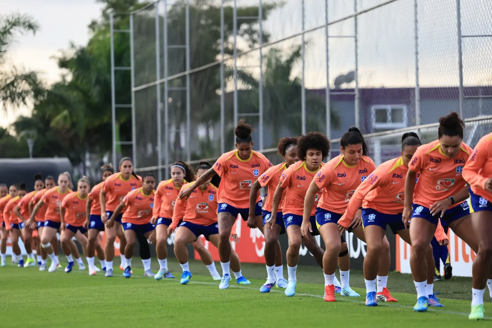 Seleção Feminina Principal realiza primeiro treino em São Paulo - Canal Na Coruja