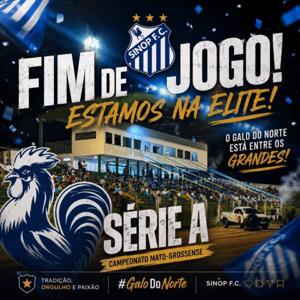 Sinop segura empate com o Santa Cruz, garante acesso e vai decidir o título da Segundona contra o Cacerense - Canal Na Coruja