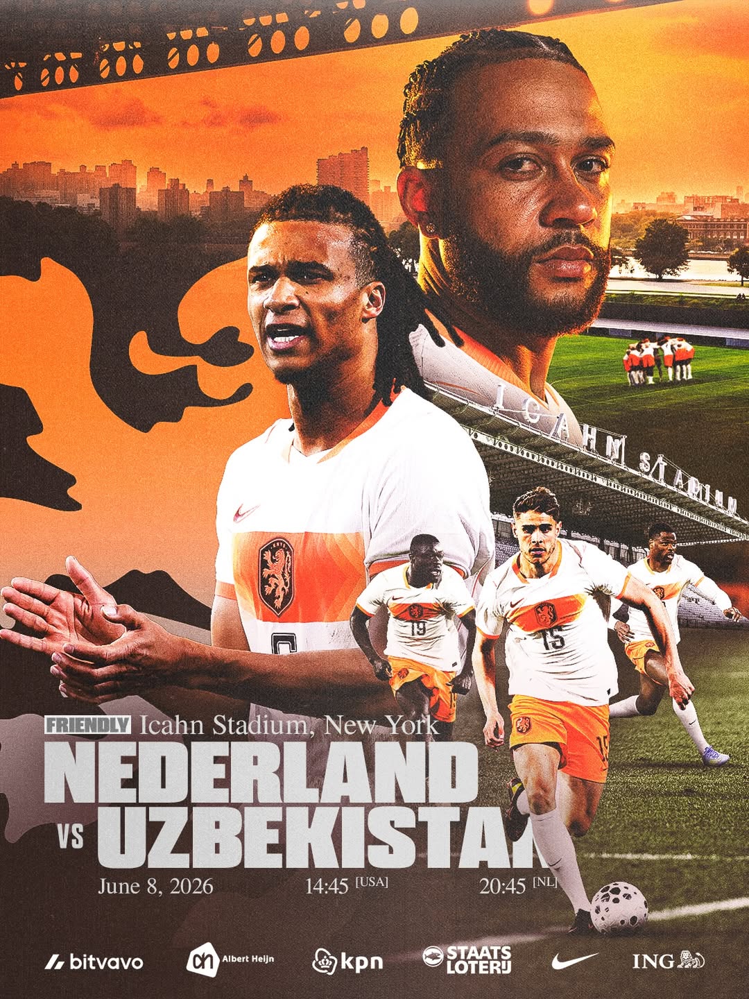 Holanda x Uzbequistão: veja horário, onde assistir e prováveis escalações do amistoso pré-Copa - Canal Na Coruja