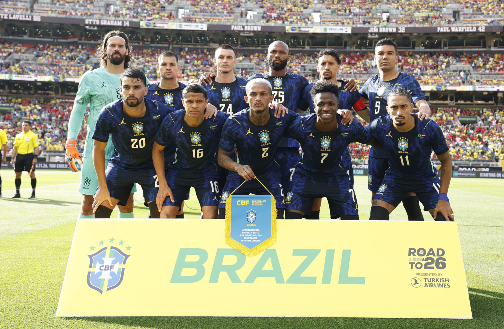 brasil x egito cleveland profissional 06062026 2