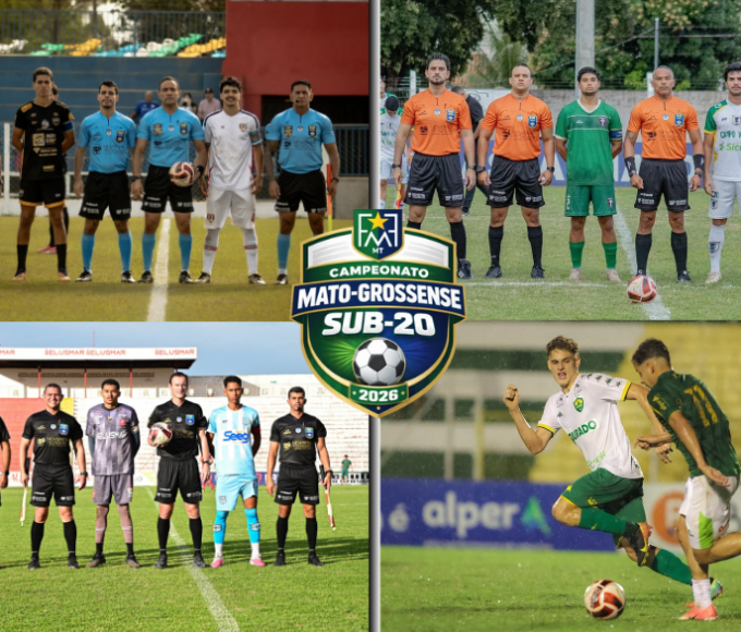 Mato-grossense Sub-20 define neste sábado os classificados para o quadrangular final; veja o cenário de cada confronto 18 Mato-grossense Sub-20