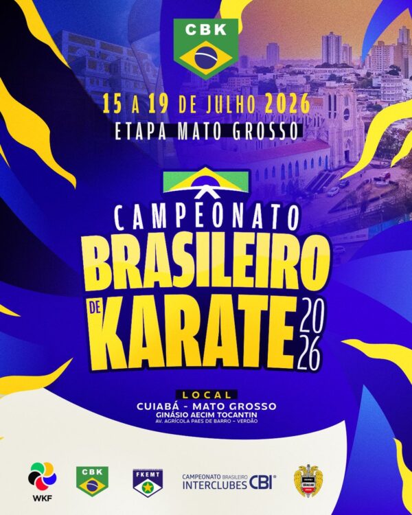 Cuiabá recebe etapa do Campeonato Brasileiro de Karatê com cerca de 600 atletas