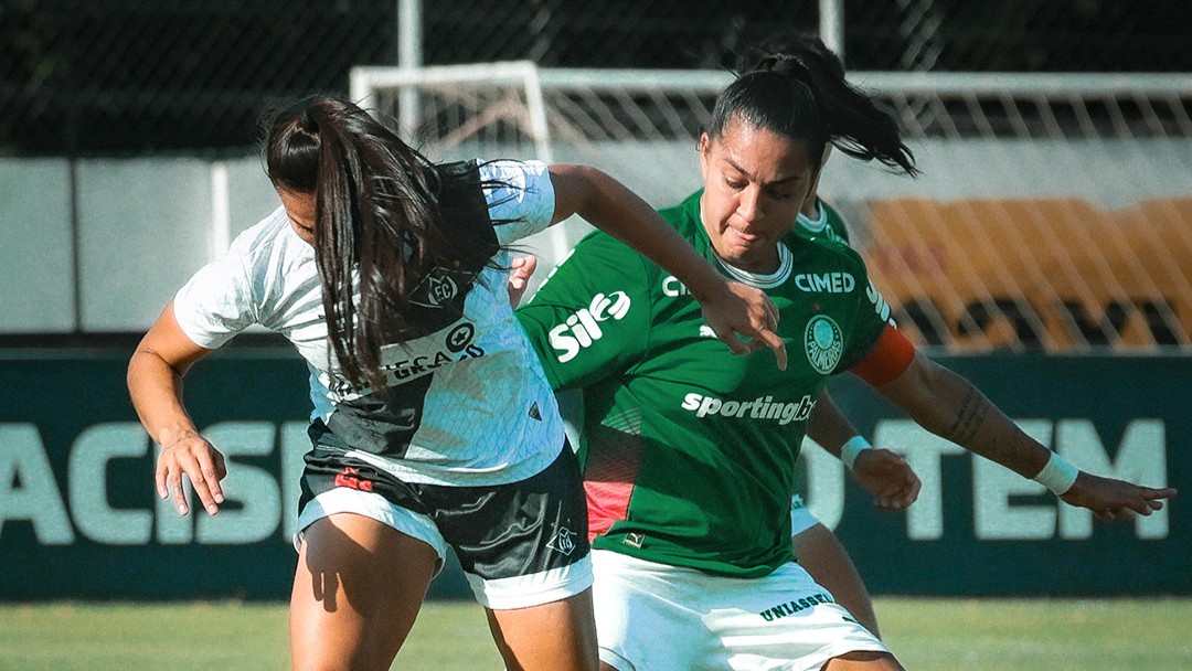 Mixto e Palmeiras em partida válida pelo Brasileirão Série A1