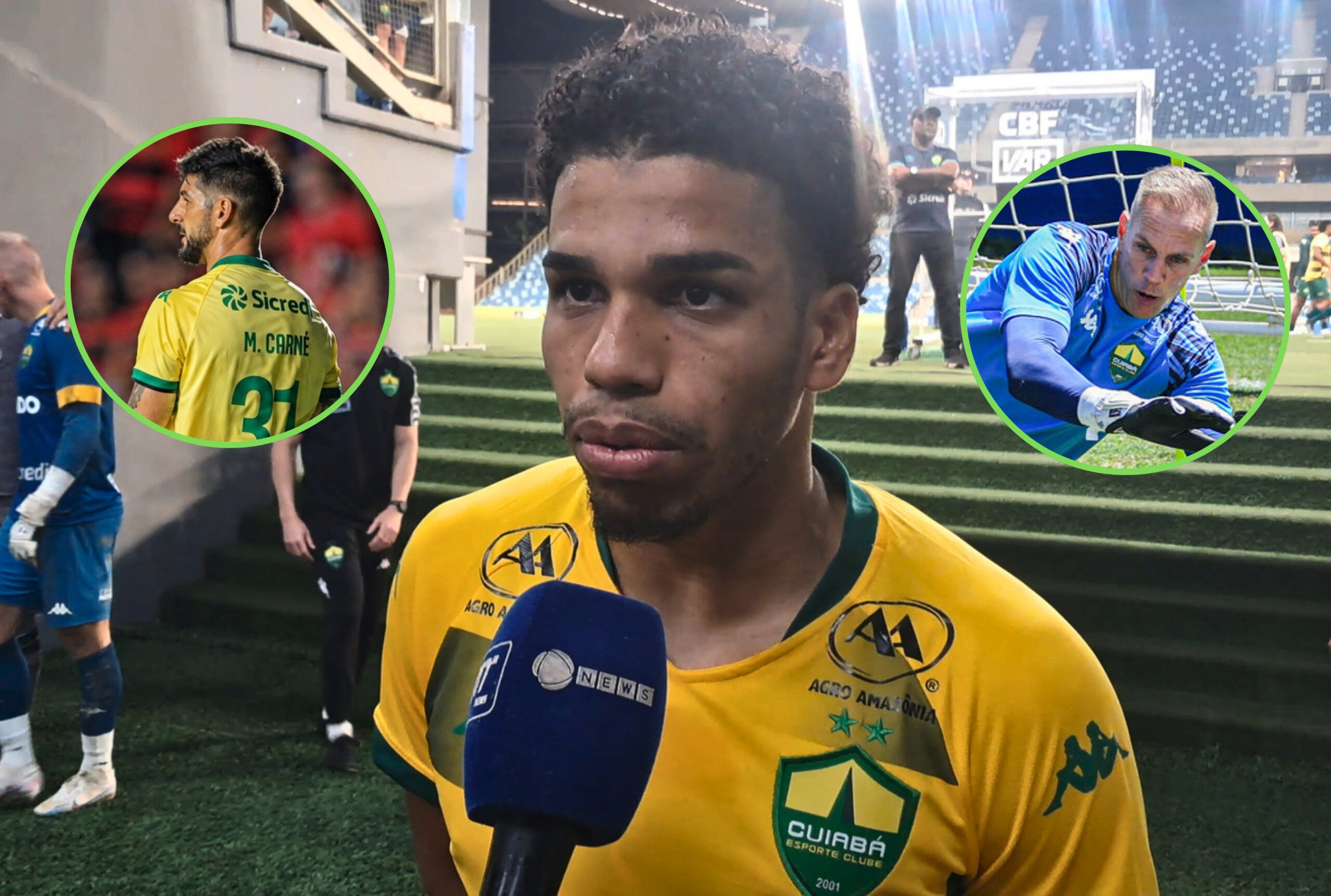 Eliel destaca experiência de João Carlos após lesão de Carné no Cuiabá