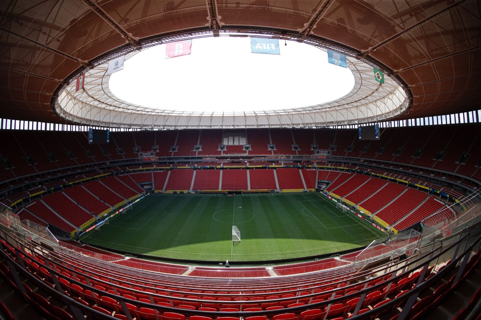 Arena BRB Mané Garrincha, em Brasília, receberá a final da Copa Betano do Brasil 2026.