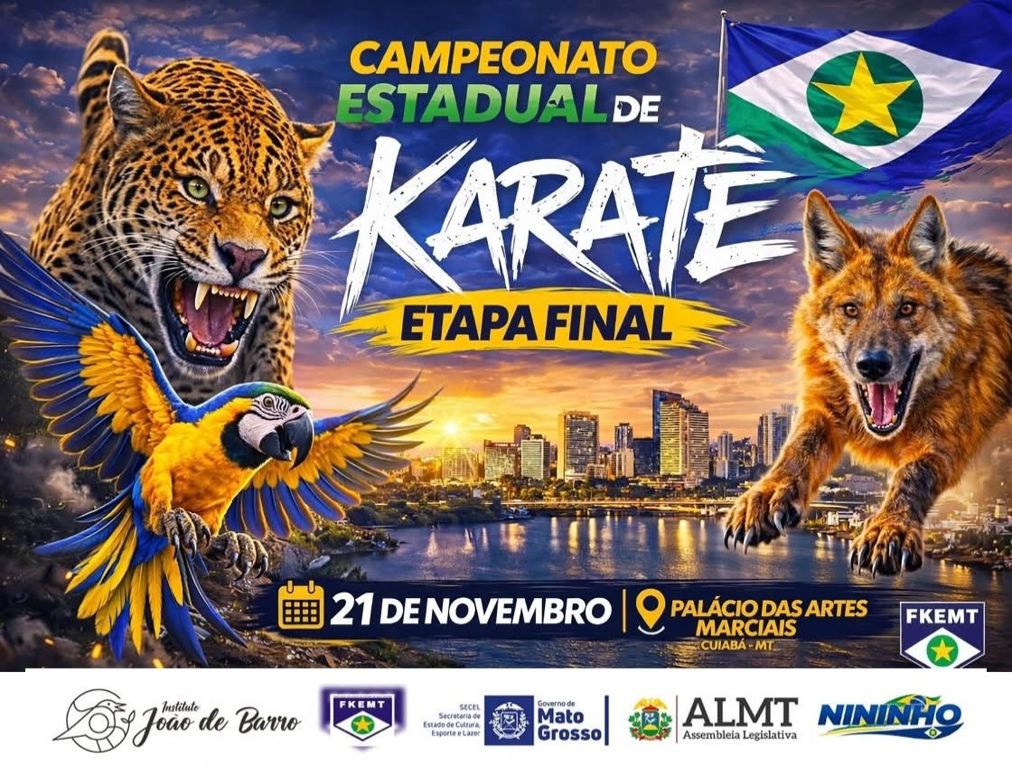 Cuiabá recebe etapa final do Campeonato Estadual de Karatê em novembro 1 Reprodução @fkemt_oficial