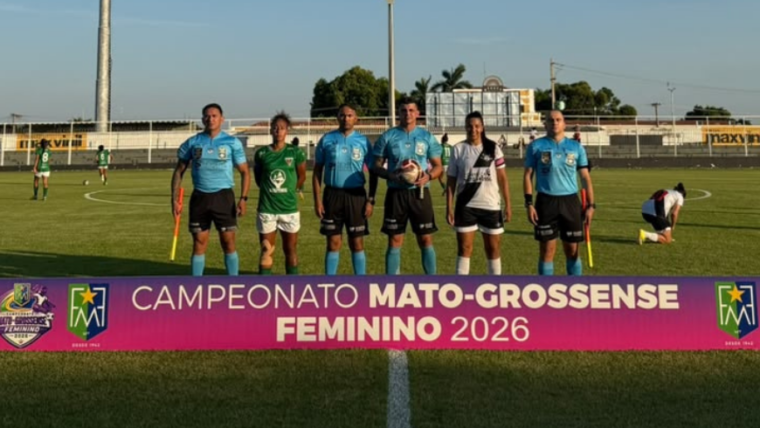 Clássico dos milhões termina com três expulsões e vitória do Mixto 1 Yasmin Barros/ Mixto EC