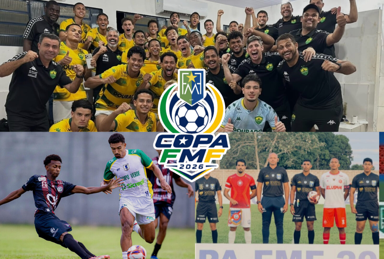 A duas rodadas do fim, confira o panorama dos grupos da Copa FMF 2026